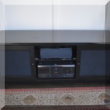 F07. TV Console table. 24”h x 62”w x 21”d 